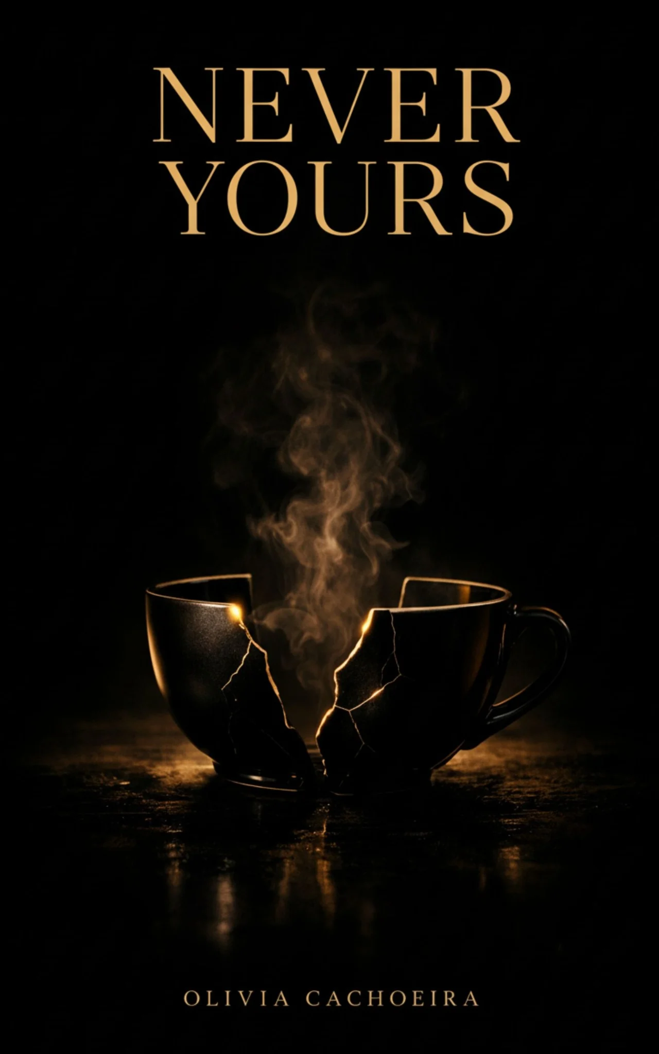 Capa oficial do livro 3 — Never Yours